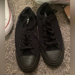 Women’s black converse